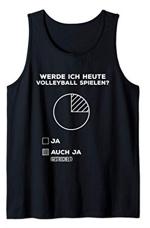 Volleyball Spruch Lustig Beachvolleyball Aufschlag Trikot Tank Top