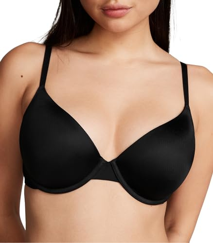 Victoria's Secret Women's Pink Wear Everywhere Push Up Bra, Bras for Women, Midnight Black, 38C