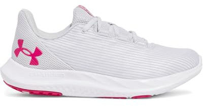 Under Armour UA Charged Speed Swift Zapatillas de deporte de mujer, ligeras zapatillas para correr con amortiguación, color rosa aero/rosa aero/blanco