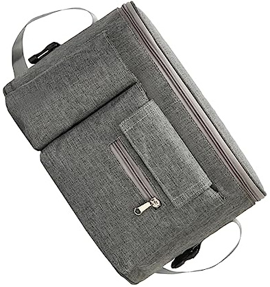 UPKOCH Bolsa Colgante Multiusos para Carrito de Ñiño de Nylon Gran Capacidad para Pañales y Biberones Adecuado para Llevar al Salir Ñiño