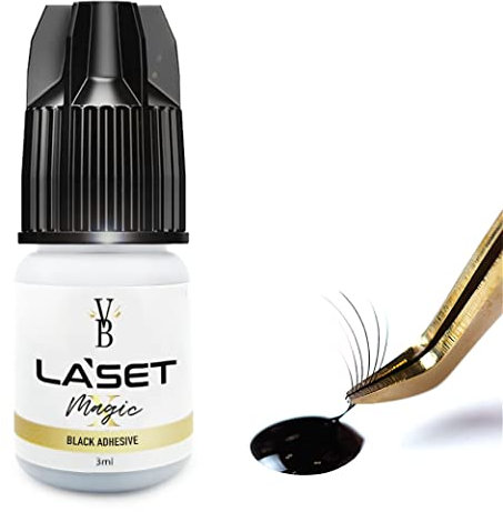 Eyelash Extension Glue for Volume and Individual Eyelashes Eyelash Extra Strong Adhesive Individual Lash Glue 6-7 Weeks Retention 1-2 sec drying