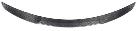 IMAWUHM Heckspoiler Spoiler Flügellippe Carbon Fiber Hinten Stamm Spoiler Flügel Für Für Benz C Klasse W205 C63 Für AMG Limousine 4-Tür 2015-2017 Auto Hinten Stamm Spoiler Lippe