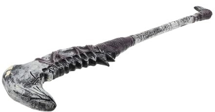 CALLARON Realistische Sense Requisite: Sensenmann Requisite Sensenmann Kunstsense Kostüm Spielzeug Zubehör Für Rollenspiele Schokolade