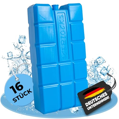 NEMT Kühlakkus 750 ml für Kühltaschen + Kühlboxen langanhaltend – 16 Stück