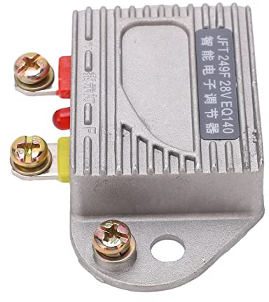 Régulateur D'alternateur de Véhicule Régulateur électronique Intelligent en Alliage D'aluminium pour EQ140 Régulateur de Tension D'alternateur Chargeur Moteur AVR Chargeur 28V