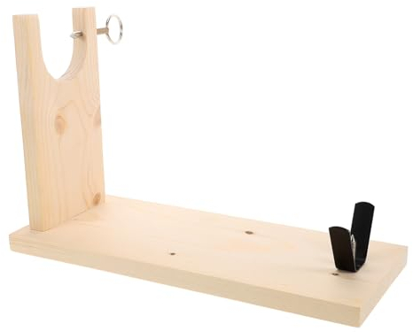 Cabilock Ham Stand Wooden Spain Jamonero Ham Holder U-Shaped Ham Rack for Spanish Hams and Italian Prosciutto