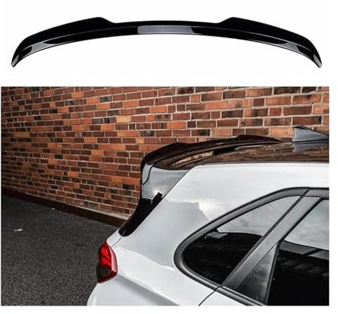Spoiler Flügel Heckspoilerkappe Dachflügel Für Hyundai I30 N MK3 I30N Schrägheck 2017 2018 2019 2020, Heckspoiler, Tuning, Bodykit, Glänzendes Schwarzes ABS Heckspoiler(B Gloss Black)
