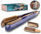Cecotec Plancha de Pelo con Aire RitualCare Air Lisse 2in1 Blue. 1000W, Seca y Alisa, Reduce el Daño por Altas Temperaturas, Motor Digital, 106000RPM, Ranura Alta Presión, Plasma, Cerámica, Queratina
