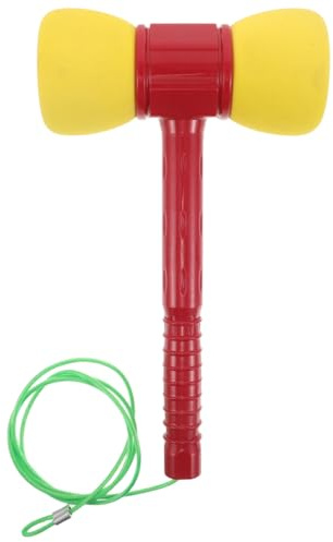 BESPORTBLE Plastic Hammer Toy for Toddlers Soft Pounding Mallet for Kids Whacking Moles Game Interactive Pounding Game Prop for Family Play Hand-Eye Coordination Practice