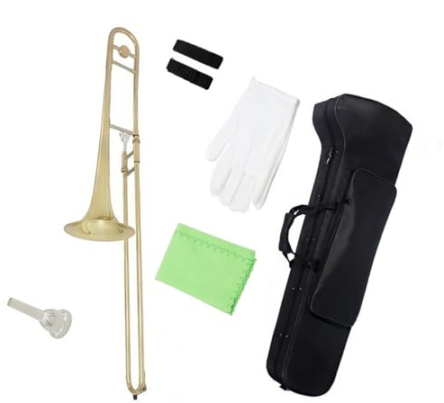Leichte Posaune Altposaune in B Dur professionelles Blechblasinstrumentenmaterial(Gold)