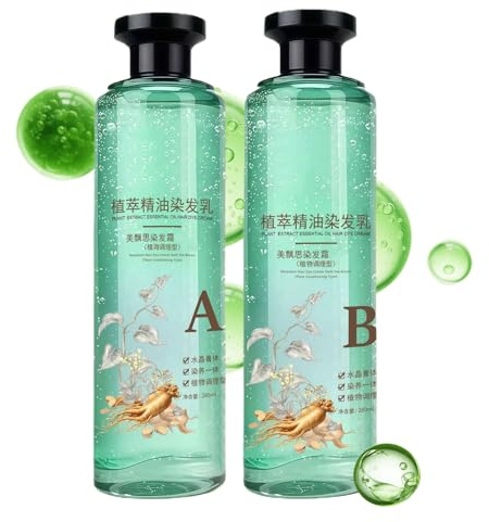 Teinture Capillaire Végétale - Soin Nourrissant Naturel Longue Durée 560g - Couleur Naturelle pour Cheveux,Utilisation Maison Soins Coiffage Brushing Lissage Salon Voyage