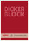 Brunnen 1052686 Briefblock / Schreibblock / Der dicke Block (A4, blanko, 100 Blatt, 60g/m²)