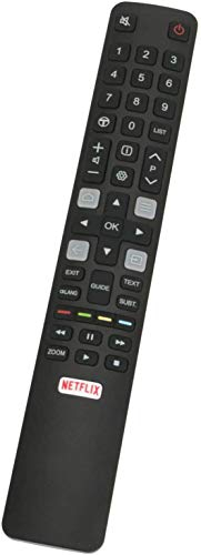 ALLIMITY ARC802N RC802N YUI1 Telecomando sostituito per TCL 4K UHD QLED TV 32ES560 32ES580 40ES560 43EP640 43EP660 50DP660 50EP640 50EP660 50EP680 5DC5DC50 760 cm 5DP660 55EC780 55EP640 55EP660