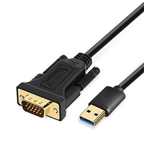 Cable convertidor USB 3.0 a Cable convertidor de 2 m USB a VGA Adaptador de Audio y vídeo