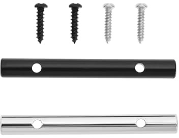 Be In Your Mind 2 Pz Barre Di Fermo Per Corde Barre Di Tensione Con Viti Di Montaggio 49x5.5mm Per Chitarra Elettrica Paletta Fermo Per Corde Barra Di Tensione Sistema Tremolo