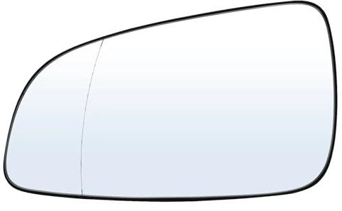 Car Außenspiegel Glas Für Opel Für Astra H 2004-2009 Außenspiegelglas beheizt konvex Rückspiegel Spiegelglas Ersatz(Links)