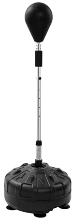 Boxtränare, 120–160 cm justerbar boxningssäck, stående boxningssäck med slagyta, lämplig för hem, gym, boxningsträningscenter