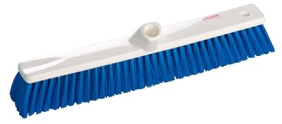 Vileda brooms in blue, hard