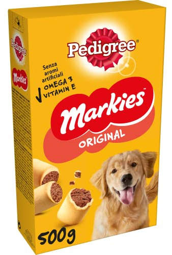 Pedigree Markies 500 g friandises pour Chien (Pack de 12)