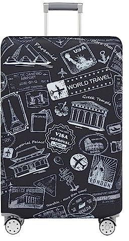 TRAVELKIN more than travel Luggage Covers For Suitcase Tsa Approved,Suitcase Cover Protector Fit 18-32 Inch Luggage