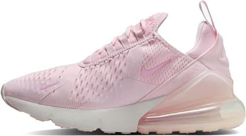 Nike Sneaker Air Max 270 Donna, Schiuma Rosa/Schiuma Rosa/Rosa Perla/Rosa Rosa, 40 EU
