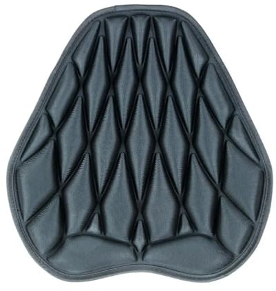 Cojín para Asiento De Motocicleta Protección Solar Almohadilla Aislante Térmica Antideslizante Amortiguador Funda De Cojín De Aire Accesorios Cojín Asiento(Color-L)