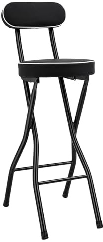 NotomaOOV Fällbar barstol set om 2 65 cm vikbar ståpall