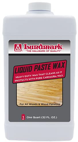 Lundmark Liquid Paste Wax with Carnauba Wax, 32-Ounce, 3208F32-6 (LUN-3208F32-6)