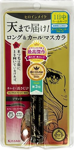 Isehan Heroine Make Long & Curl Mascara Waterproof Black