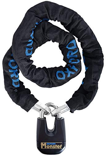 Oxford Monster 1.2m Chain & Padlock 12mm