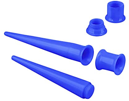 Taffstyle Piercing Ohrpiercing 2 in 1 Set Dehnstab Dehnungsstab Expander Flesh Tunnel 8mm Blau