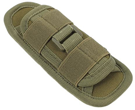 Mikikit 2stücke Taktische Taschenlampe Halterung Mit Drehbarem Clip Tragbare Duty Belt Pouch Für Outdoor-aktivitäten Geeignet Für Camping Jagd Und Notfälle