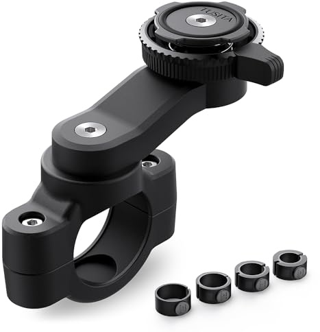 TUSITA Soporte para Teléfono de Moto Compatible con Quad Lock Smartphone Funda