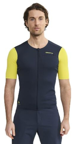 Craft Pro Gravel SS Jersey M, Blaze/N Light, Medium Hombres