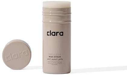 Clara Hair Styling Wax Stick – Anti Frizz Hair Wax Stick for Flyaways & Baby Hairs – Soft Hold Hair Slick Stick for Sleek Back Styles – Hair Smoothing Stick with Shea Butter – 75ml