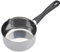 KitchenCraft Induction Milk Pan with Pouring Lip, Stainless Steel, 14 cm (6''), Silver