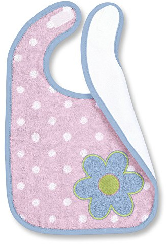 Sterntaler Plastik-Klettlätzchen Katharina, Größe: 26 x 38 cm, Rosa