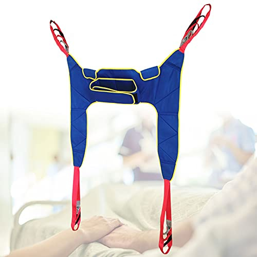 LXX Patient Lifting Hoist Sling Transfer Belt Adjustable Height Full Body Medical Aid Transfer Equipment with Widened Waist Protection Belt for Hospitals, Convenient to Go to The Toilet, Load-230kg