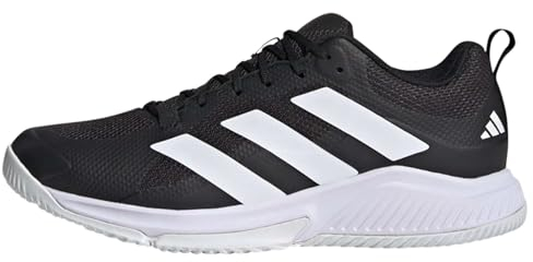 adidas Herren Court Team Bounce 2.0 Shoes Schuhe, Core Black/Cloud White/Core Black, 43 1/3 EU