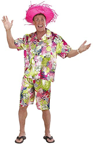 WIDMANN Hawaiano Skjorta Strumpor Kostymer Hela Vuxen Party Och Carnival 980