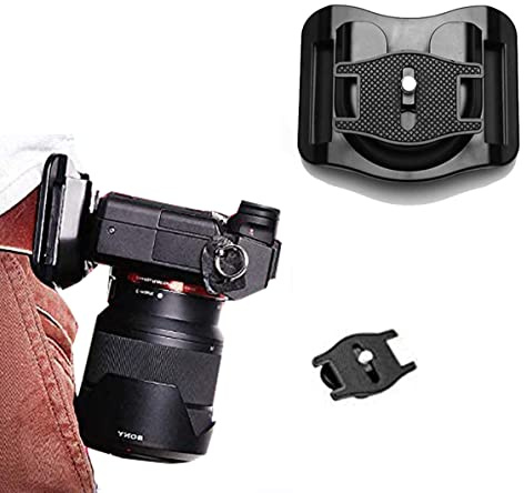 Supporto a clip per fotocamera SLR/DSLR leggera, con cintura