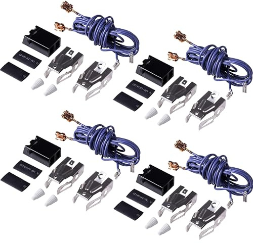 BlueStars WB17T10006 Terminal Block Kit - Compatible with GE Kenmore Hotpoint Ranges/Stoves/Ovens - Replaces AP3203326 WB17K10003 WB17T10009-4 Packs Range Surface Burner