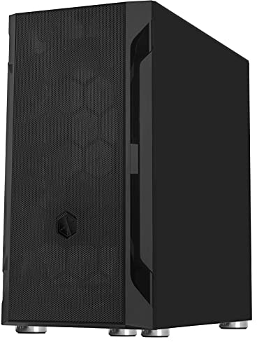 SilverStone Technology FARA H1M - Fara H1M Boîtier PC de Jeu, Micro-ATX, Noir, SST-FAH1MB