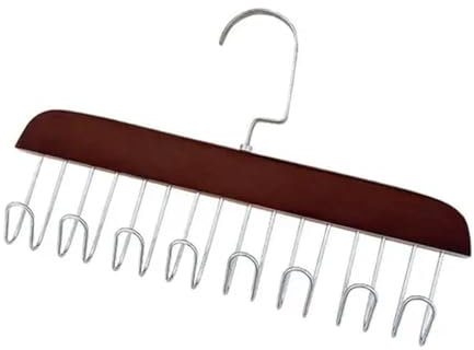 GLADIC Kleiderbügel Multifunktionaler BH-Aufhänger aus Holz, Gürtelaufhänger für Damen, robuster Krawattengürtelaufhänger für Mützenschals, BH-Schrank Coat Hanger