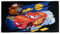 Disney Store Official, Cars, Toalla, 150 cm נ74 cm, con Rayo Mcqueen y Mate, artículo Infantil para la Playa, el baño, la Piscina o Las Vacaciones