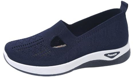 Zapatillas Ortopedicas Mujer Verano Zapatos Ortopedicos Sin Cordones Calzado Respetuoso Caminar Comodos Senderismo Manos Antideslizantes Ligeras Cómodas para Plataforma