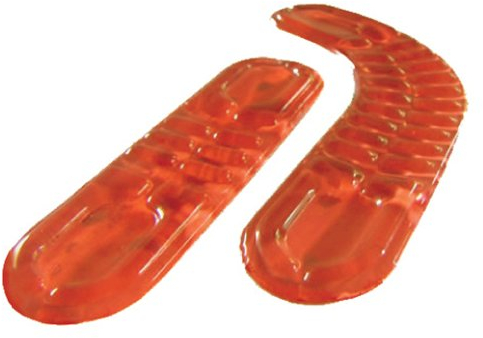 Bike Ribbon Gel Pads, Orange, GPSOFT