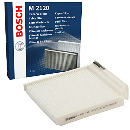 Bosch M2120 Standard Cabin Filter, Replacement Filter - Filters Pollen and Dust for Cleaner Air Inside the Vehicle