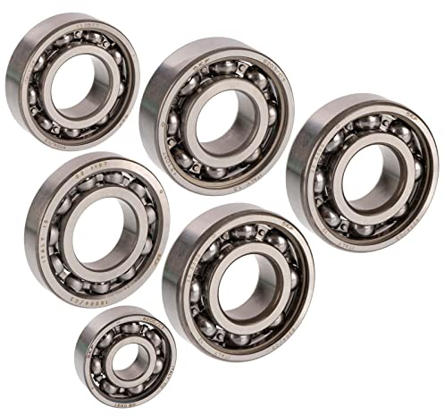 Kugellager SET Motor (SKF-MARKENLAGER) - alle Simson Motoren M531-754 - S51, S53, S70, S83 , KR51/2 , SR50, SR80