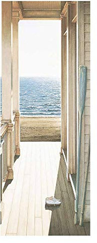 3d Adesivi Per Porte Vista Mare Murale Autoadesivo Decorazione Della Casa Adesivi Murali Soggiorno Camera Da Letto Adesivi Rimovibili Per Poster Artistici -90x200 cm